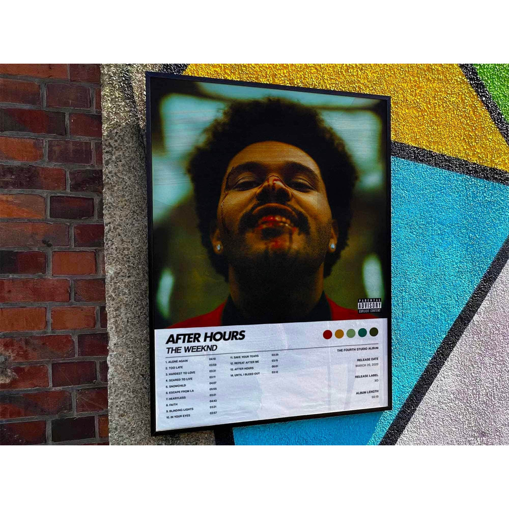 The Weeknd After Hours Album Cover Poster #6.jpg
