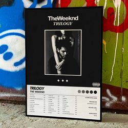 the weeknd trilogy album cover poster 6