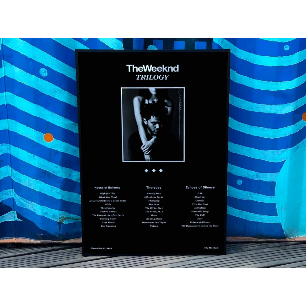 The Weeknd Trilogy Album Cover Poster #fac ver2.jpg
