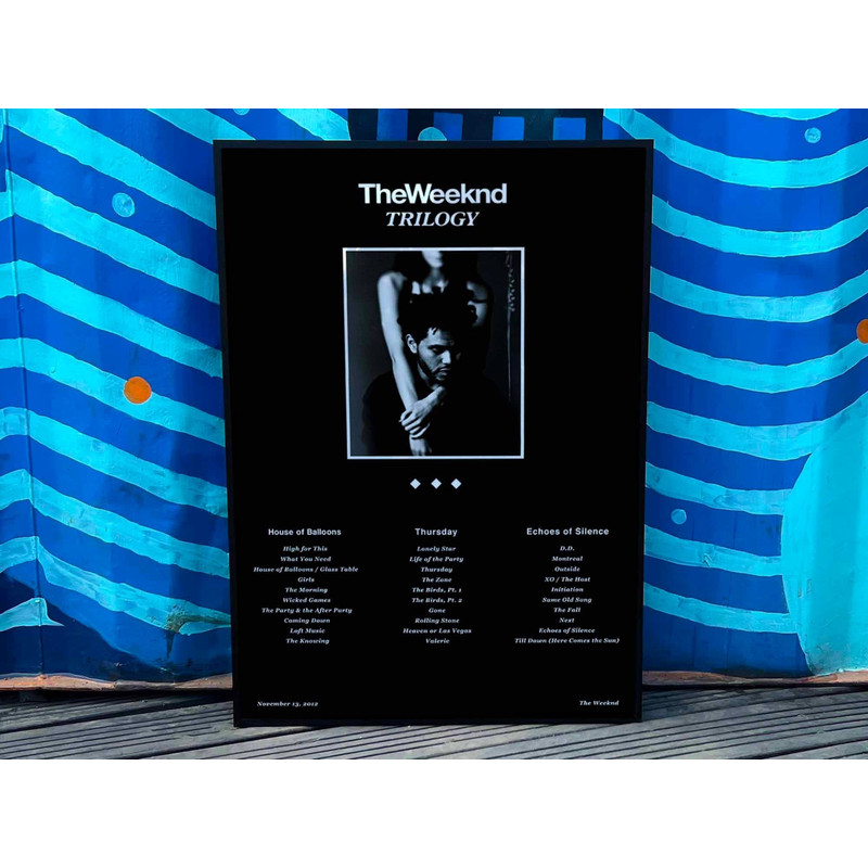 The Weeknd Trilogy Album Cover Poster #fac ver2.jpg