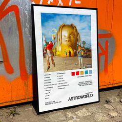 travis scott astroworld album cover poster 2