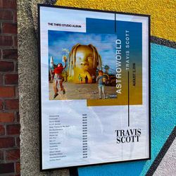 travis scott astroworld album cover poster 3