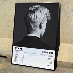 troye sivan bloom album cover poster 6