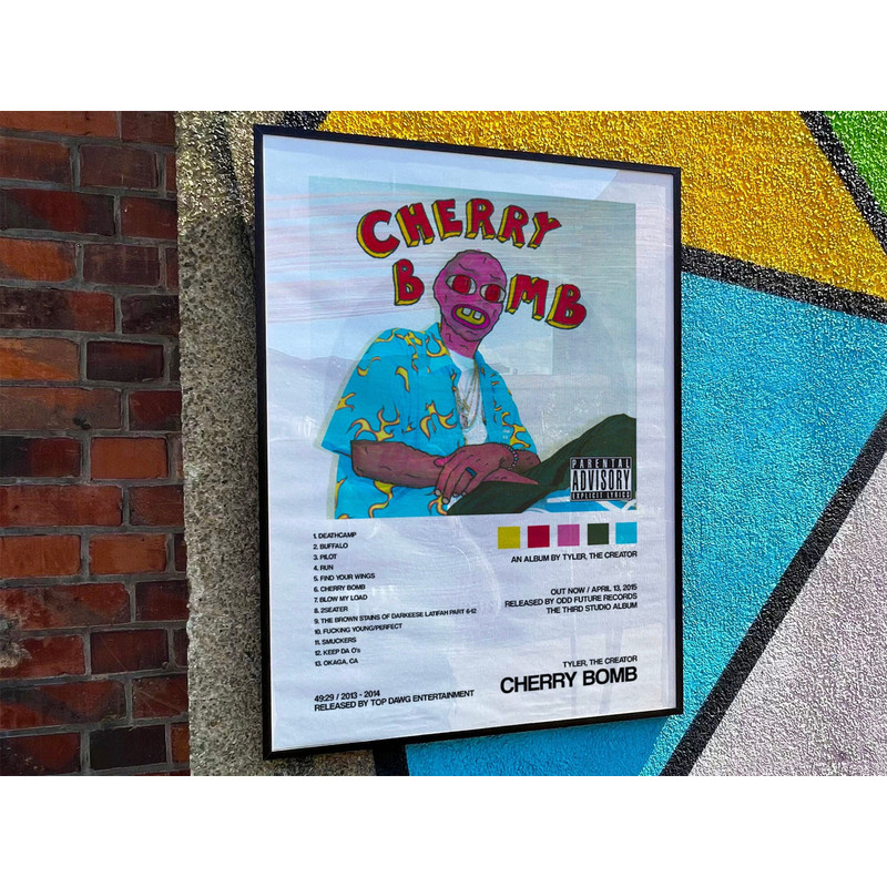 Tyler The Creator Cherry Bomb Album Cover Poster.jpg