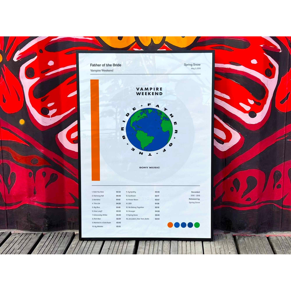 Vampire Weekend Father Of The Bride Album Cover Poster #5.jpg