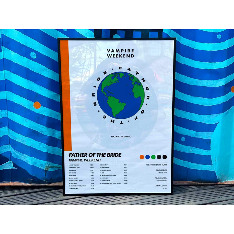 Vampire Weekend Father Of The Bride Album Cover Poster #6.jpg