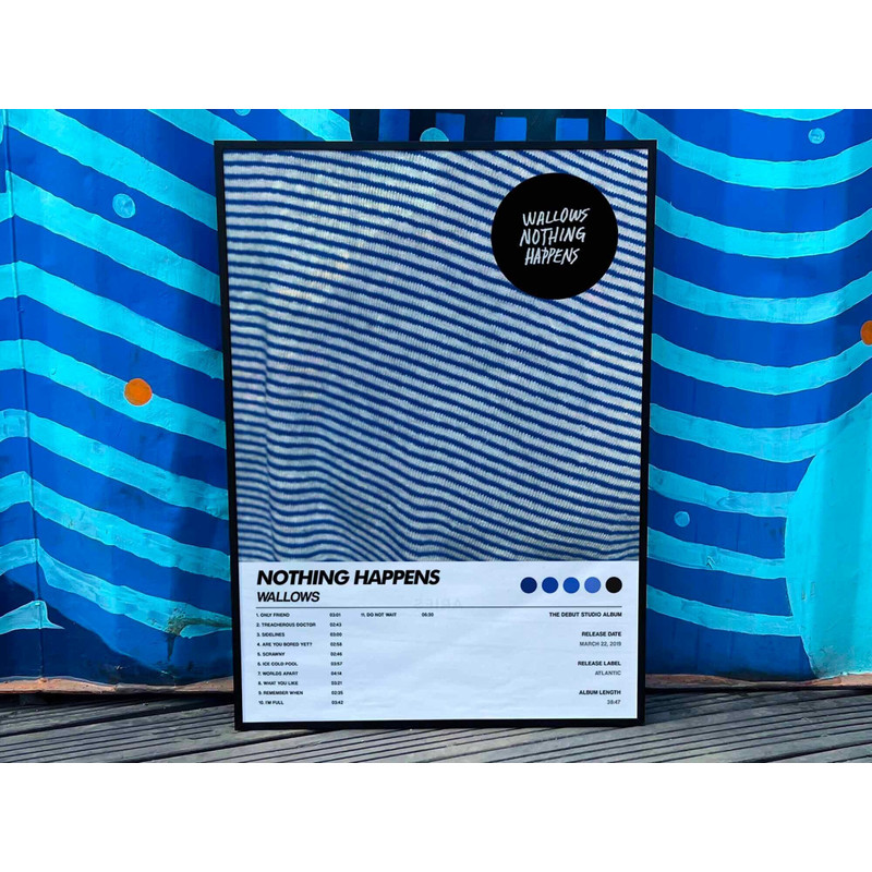 Wallows Nothing Happens Album Cover Poster #6.jpg