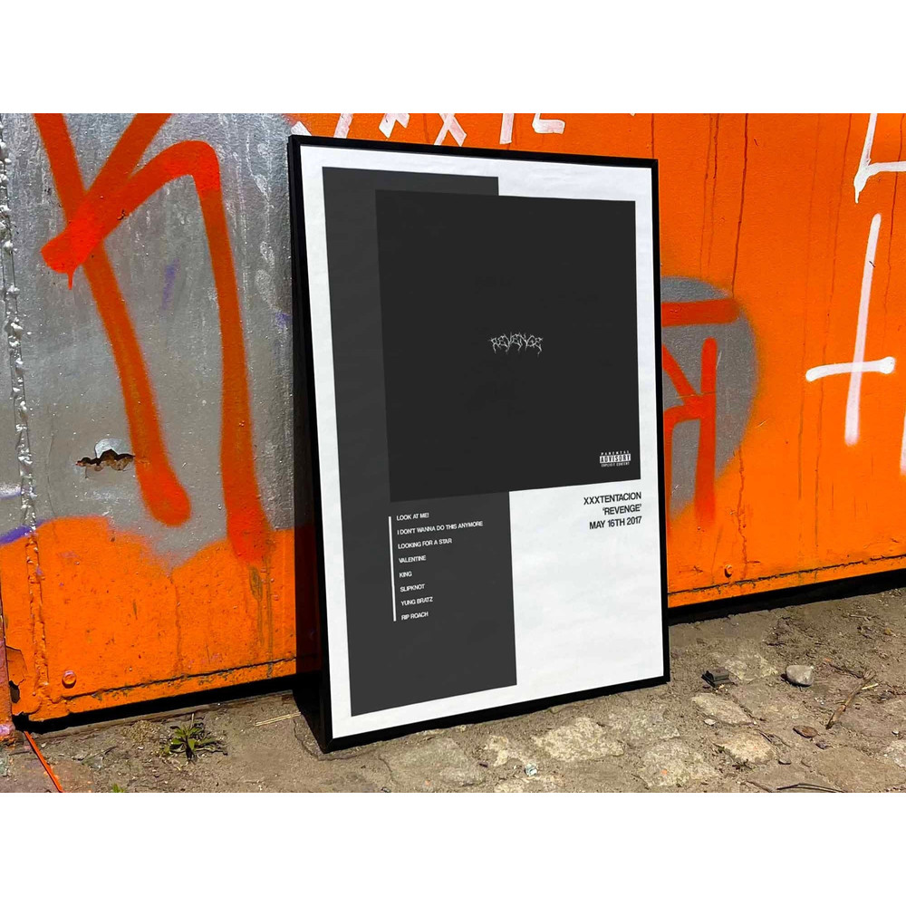 xxxtentacion revenge Album Cover Poster #1.jpg