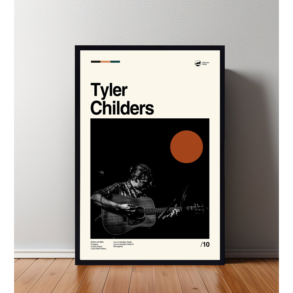 Tyler Childers Movie Poster, Tyler Childers Print, Wall Art, Minimalist Movie, High Quality, Modern Art, Custom Poster 2.jpg