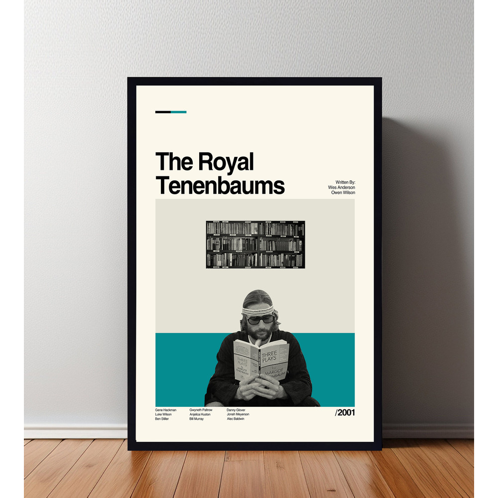Wes Anderson Movie Poster, Wes Anderson Print, Modern Movie Poster, Wall Decor, Vintage Retro Print, Custom Poster, Home Decor, Wall Art.jpg