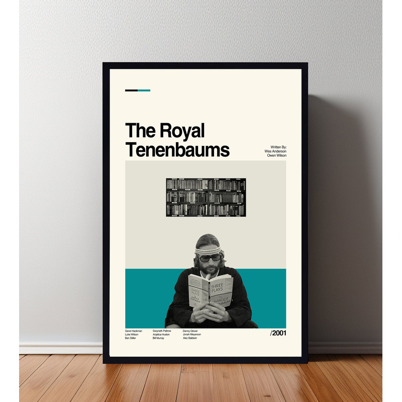 Wes Anderson Movie Poster, Wes Anderson Print, Modern Movie Poster, Wall Decor, Vintage Retro Print, Custom Poster, Home Decor, Wall Art.jpg