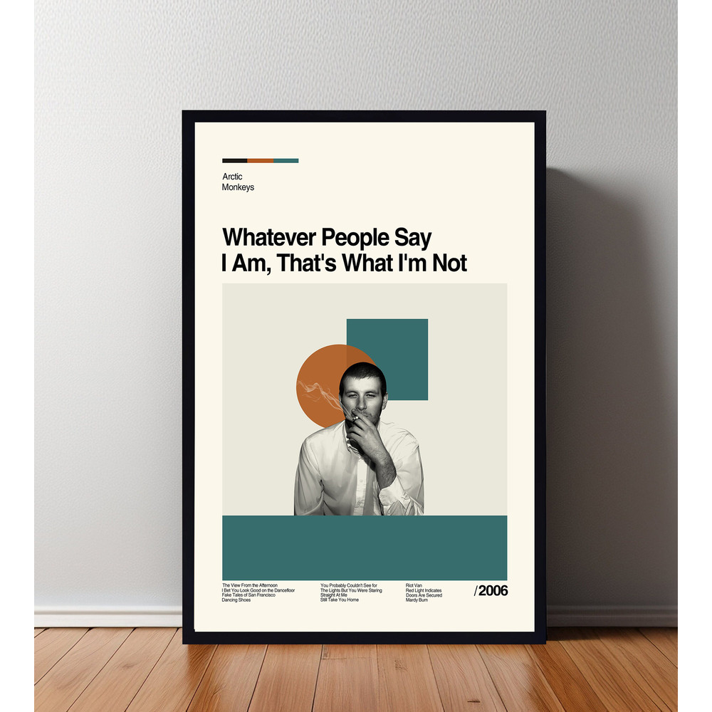 Whatever People Say I Am Poster, Whatever People Say I Am Print, Custom Poster, Vintage Inspired Poster, Vintage Poster, Minimalist Art.jpg