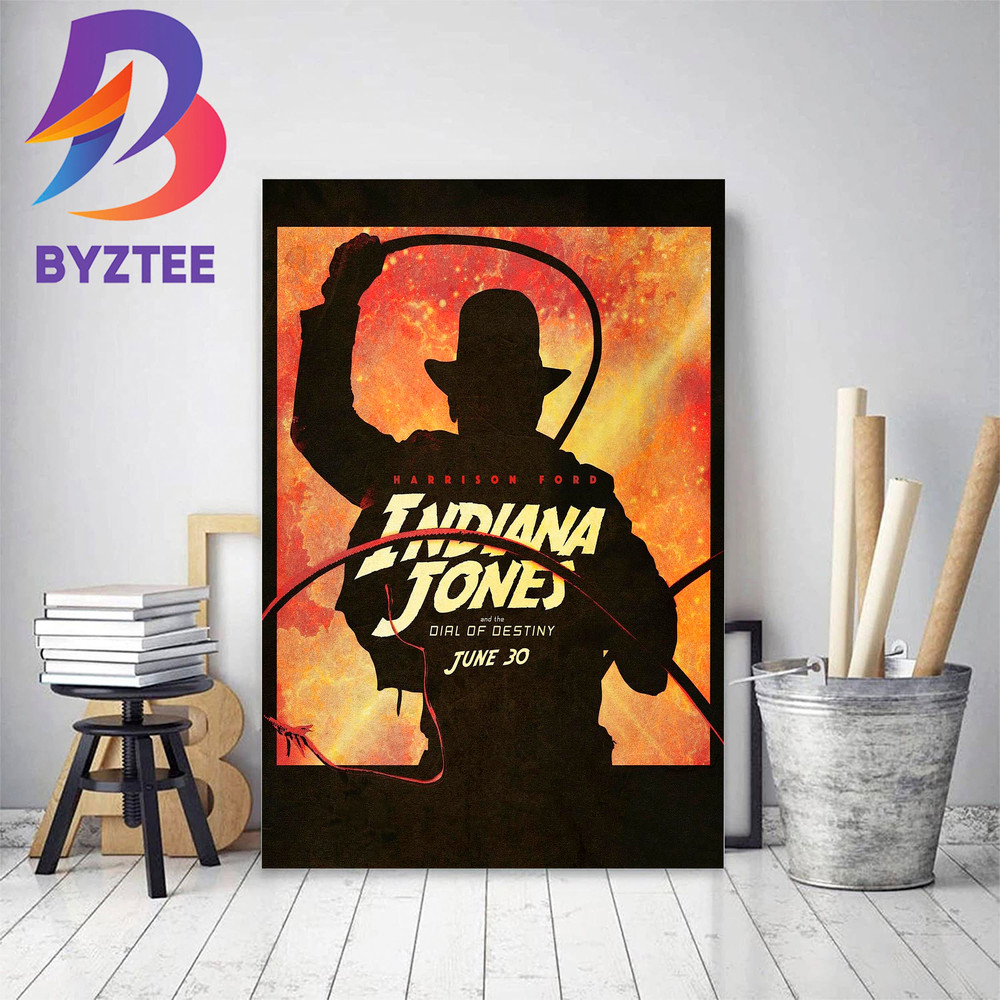 Indiana Jones And The Dial Of Destiny New ScreenX Poster Home Decor Poster Canvas.jpg