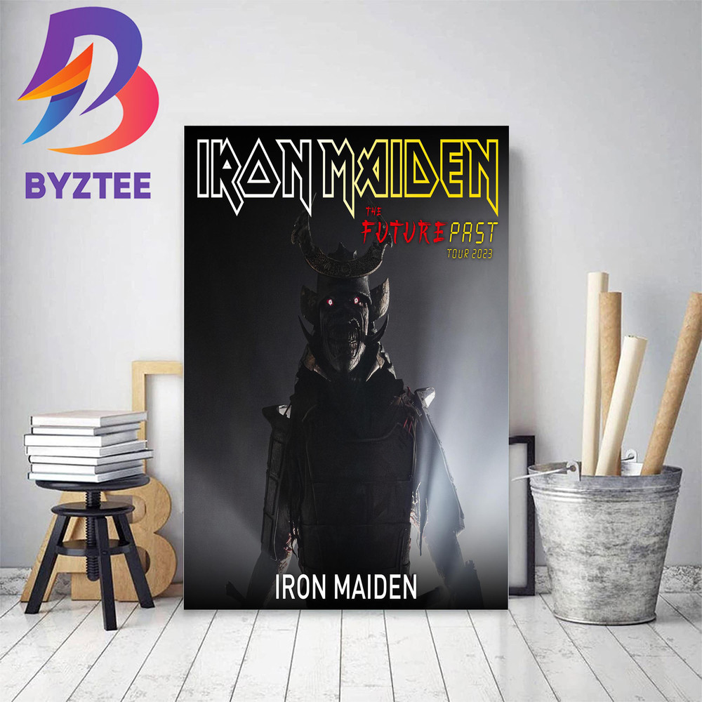 Iron Maiden Poster For Iron Maiden In The Future Past Tour 2023 Home Decor Poster Canvas.jpg