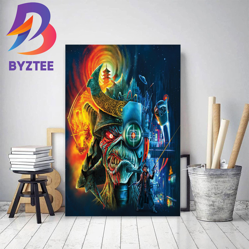 Iron Maiden The Future Past Tour 2023 Decor Poster Canvas.jpg