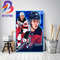 Jack Hughes Sets New Devils Record with 97 Points in Single Season Decor Poster Canvas.jpg
