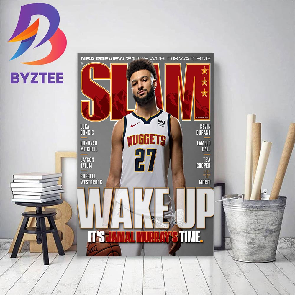 Jamal Murray SLAM Cover Home Decor Poster Canvas.jpg