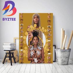 janelle monae for rolling stone 2023 home decor poster canvas