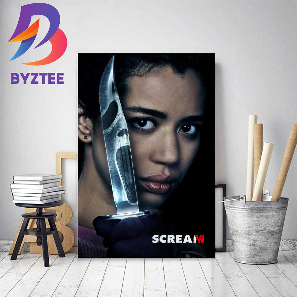 Jasmin Savoy Brown As Mindy Meeks Martin In The Scream VI Movie Decor Poster Canvas.jpg