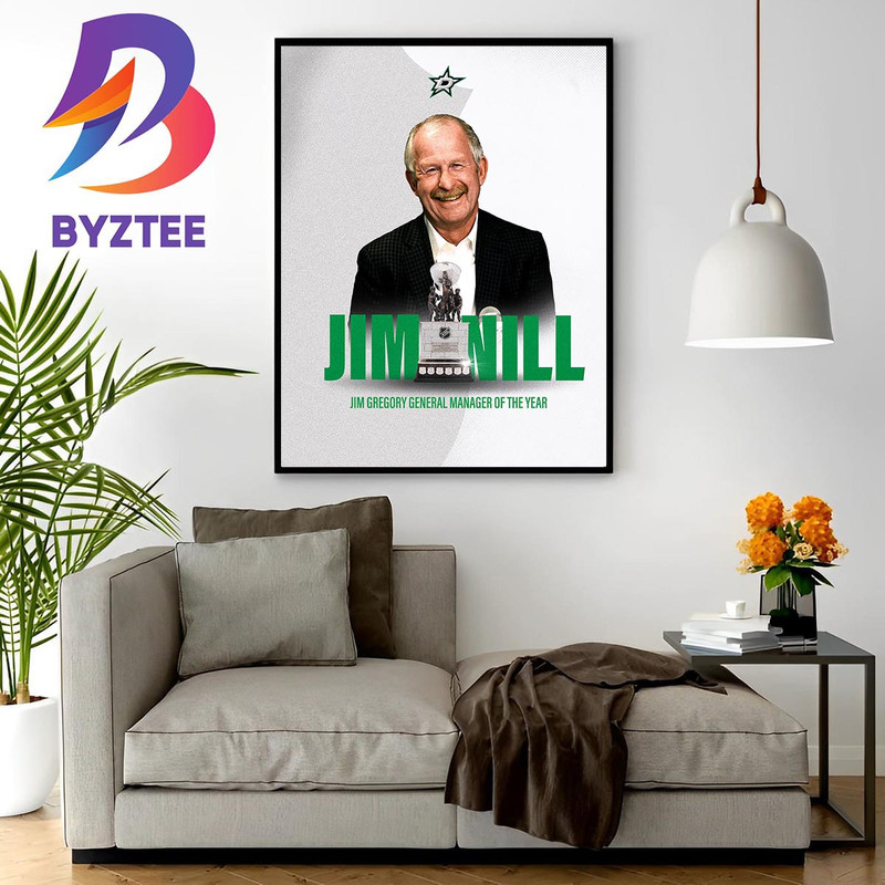 Jim Nill Is The NHL 2022-23 General Manager Of The Year Home Decor Poster Canvas.jpg
