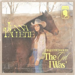 jenna paulette (the girl i was) album cover poster