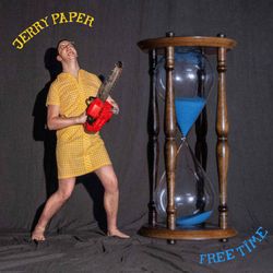 jerry paper (free time) album cover poster