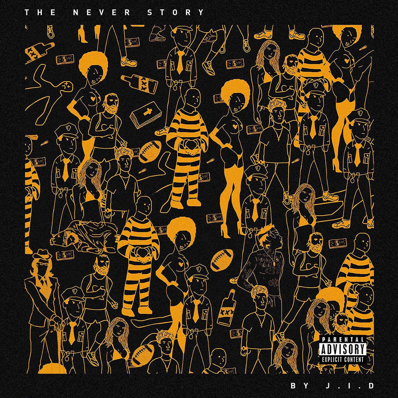 JID (The Never Story) Album Cover POSTER.jpg