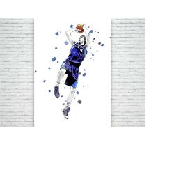 dirk nowitzki poster, canvas print, kids gift, home