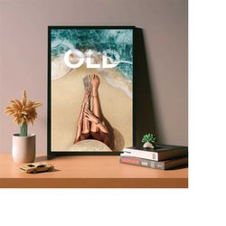 old (2021) movie poster, high quality canvas poster,