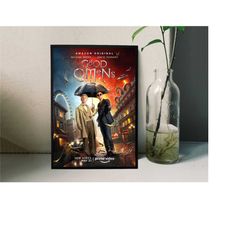 good omens season 1 movie poster film/room decor