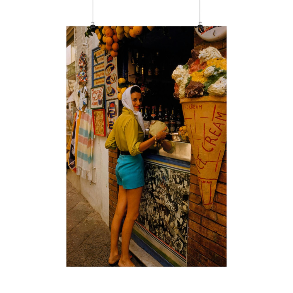 Capri Physical Print, Vintage Photo, Italy Photo Print, Italy Poster.jpg