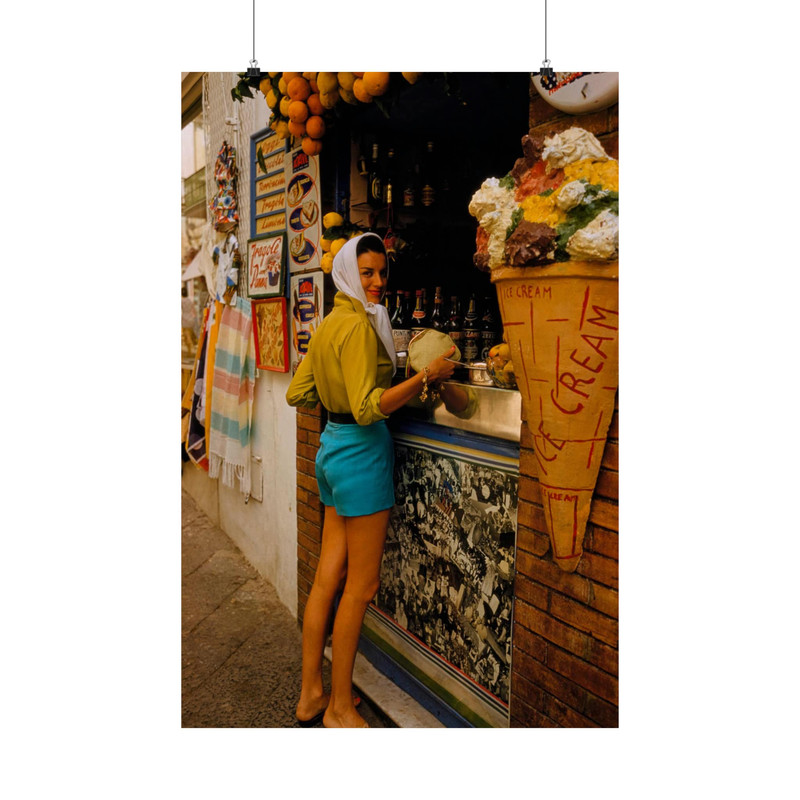 Capri Physical Print, Vintage Photo, Italy Photo Print, Italy Poster.jpg