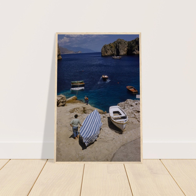 FRAMED Italy VINTAGE PHOTO Premium Matte Paper Wooden Framed Poster.jpg