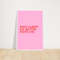 Framed Poster Print, Minimalist Modern Art, Boho Decor, Preppy Room Decor, Wood Frame Pink Poster, Inspiration Poster Framed.jpg