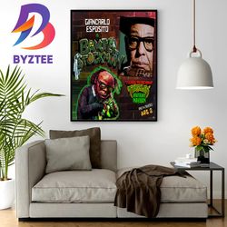 giancarlo esposito as baxter stockman in tmnt movie mutant mayhem home decor poster canvas