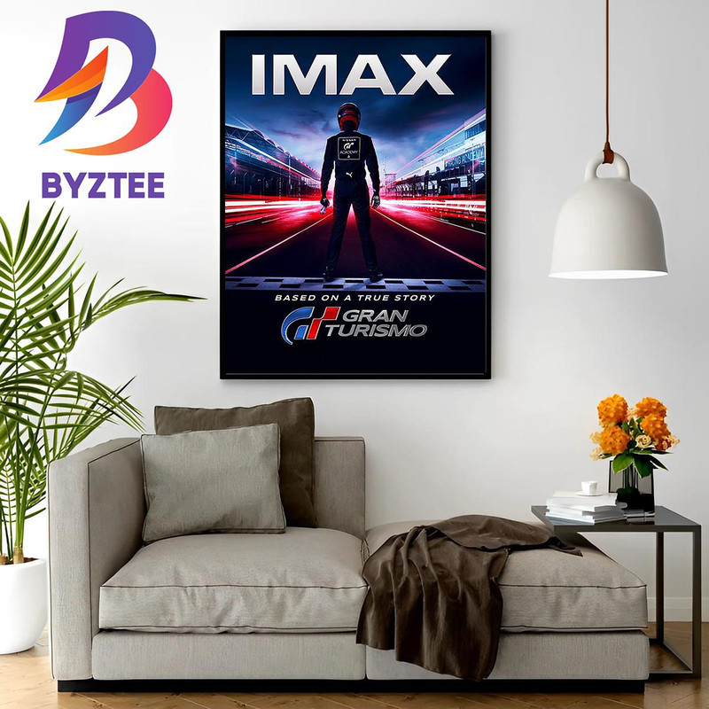 Gran Turismo IMAX Poster Home Decor Poster Canvas.jpg