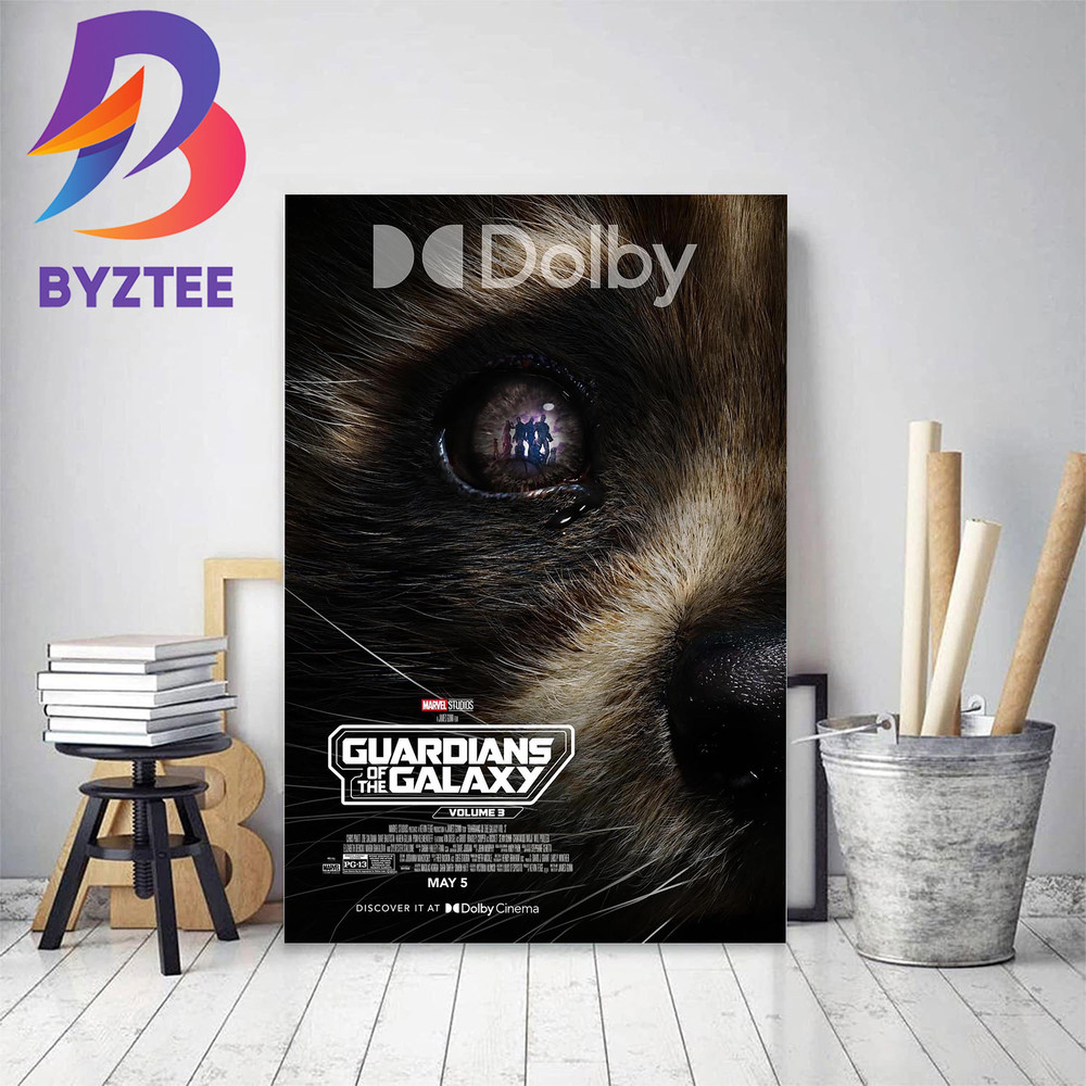 Guardians Of The Galaxy Vol 3 Dolby Cinema Official Poster Decor Poster Canvas.jpg