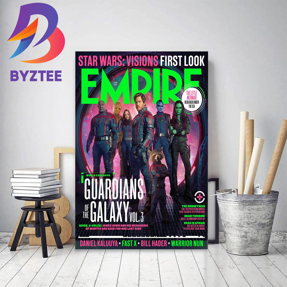 Guardians Of The Galaxy Vol 3 EMPIRE Magazine Cover Decor Poster Canvas.jpg