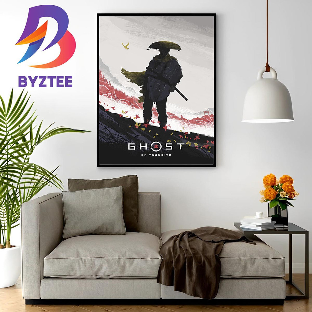 Happy Anniversary Ghost Of Tsushima Home Decor Poster Canvas.jpg