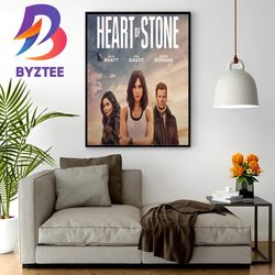 heart of stone official poster wall decor poster canvas