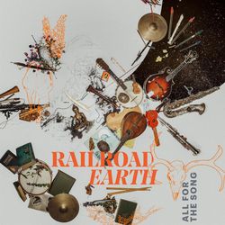 railroad earth (all for the song) album cover poster