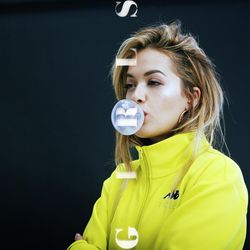 rita ora cardi bbebe rexha girls album cover poster