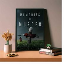 memories of murder movie poster, high quality canvas