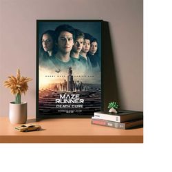 maze runner:the death cure movie poster, high quality