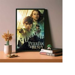 peter pan and wendy (2023) movie poster, high