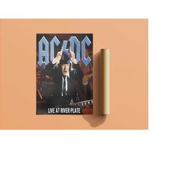 ac/dc poster | live at river plate poster