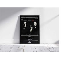 king crimson poster | red poster | rock