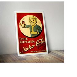 fallout poster | nuka cola video game poster
