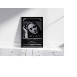 adele poster | 21 poster | music poster