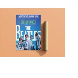 the beatles poster | live at the hollywood